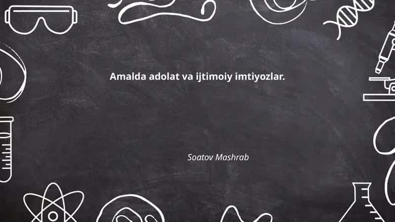 Sud tizimida adolat va tenglik