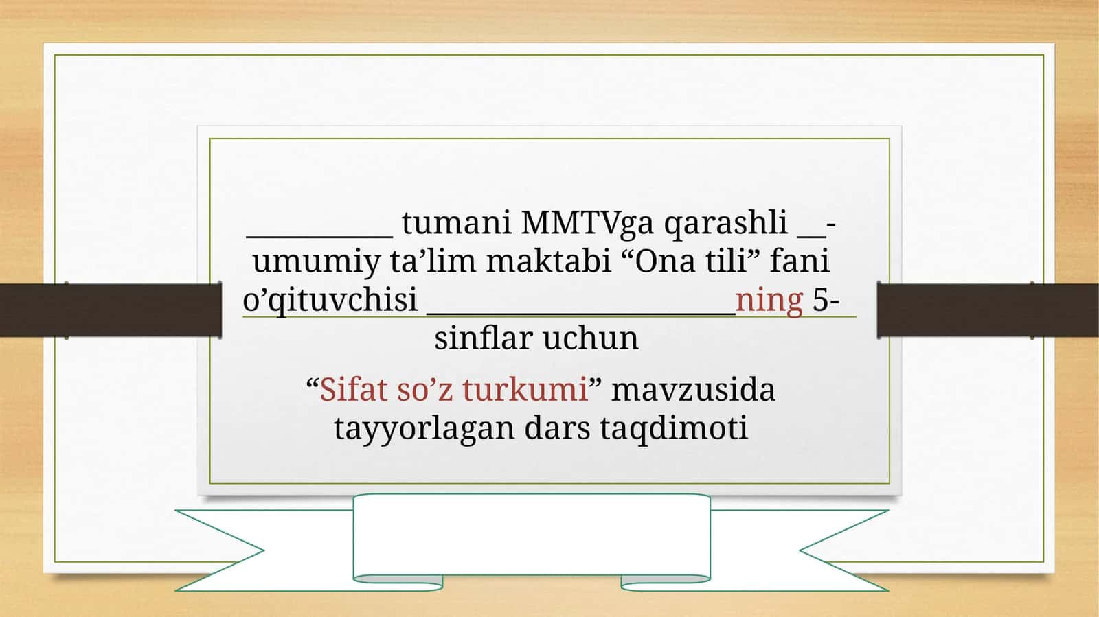 Sifatso’zturkumi