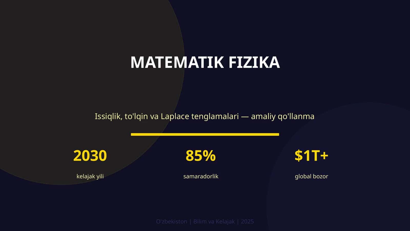 Matematik fizika, Issiqlik, to'lqin va Laplace tenglamalari — amaliy qo'llanma