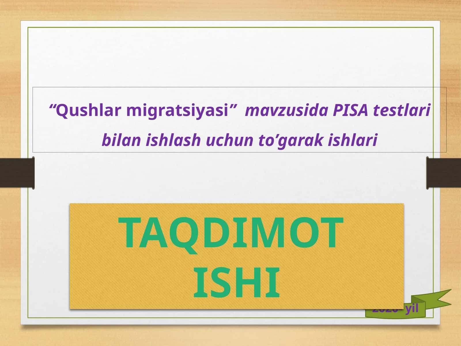 Qushlar migratsiyasi