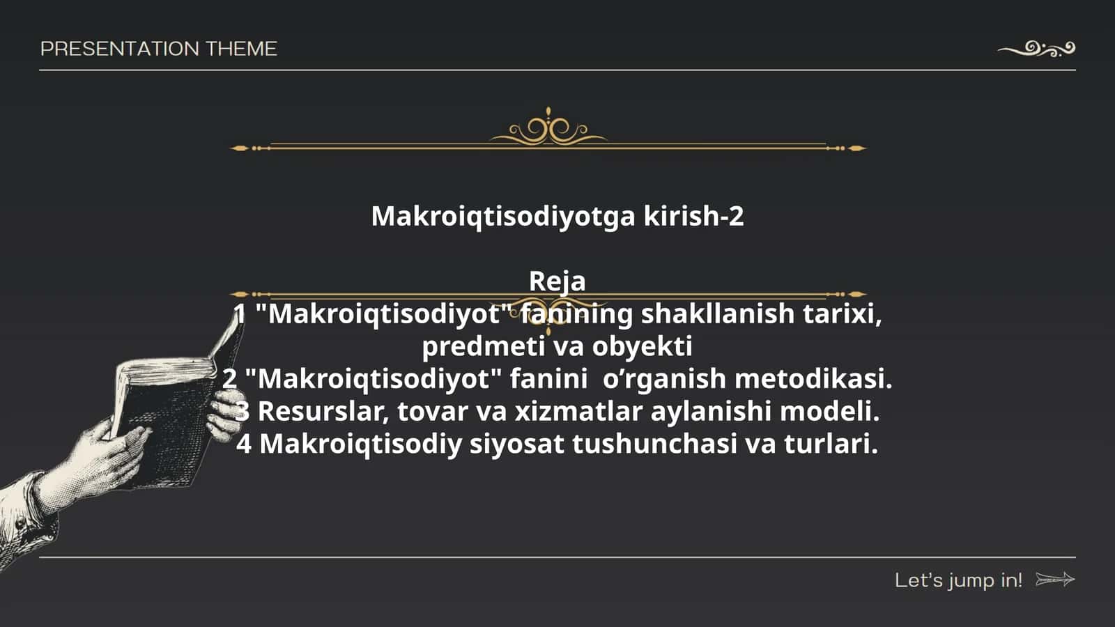 Makroiqtisodiyotga kirish-2