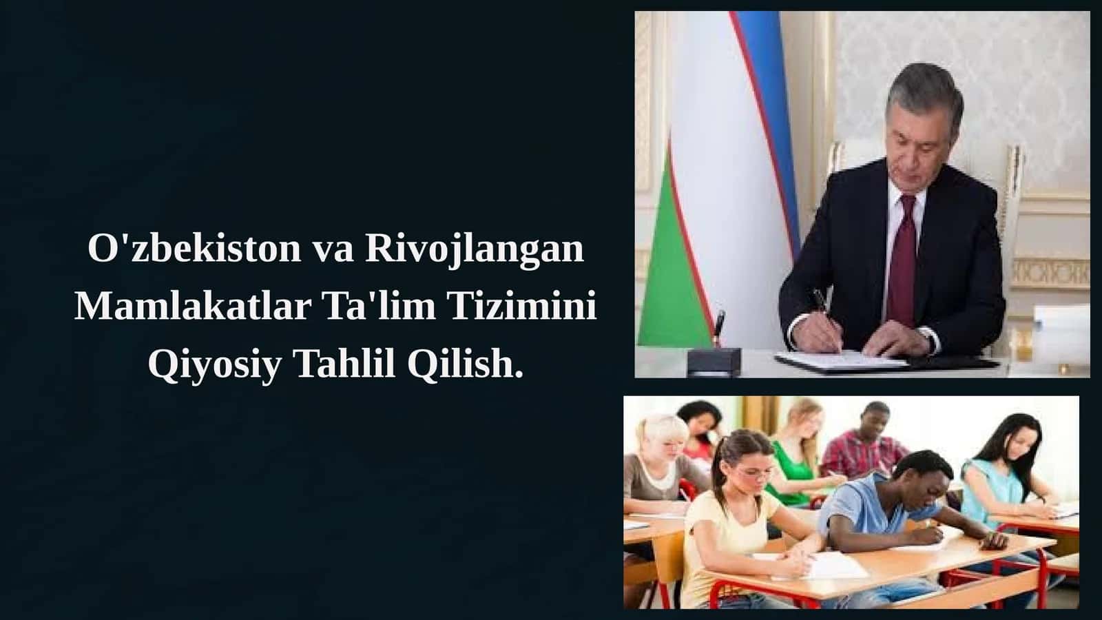 Rivojlangan Mamlakatlar Ta'lim Tizimi