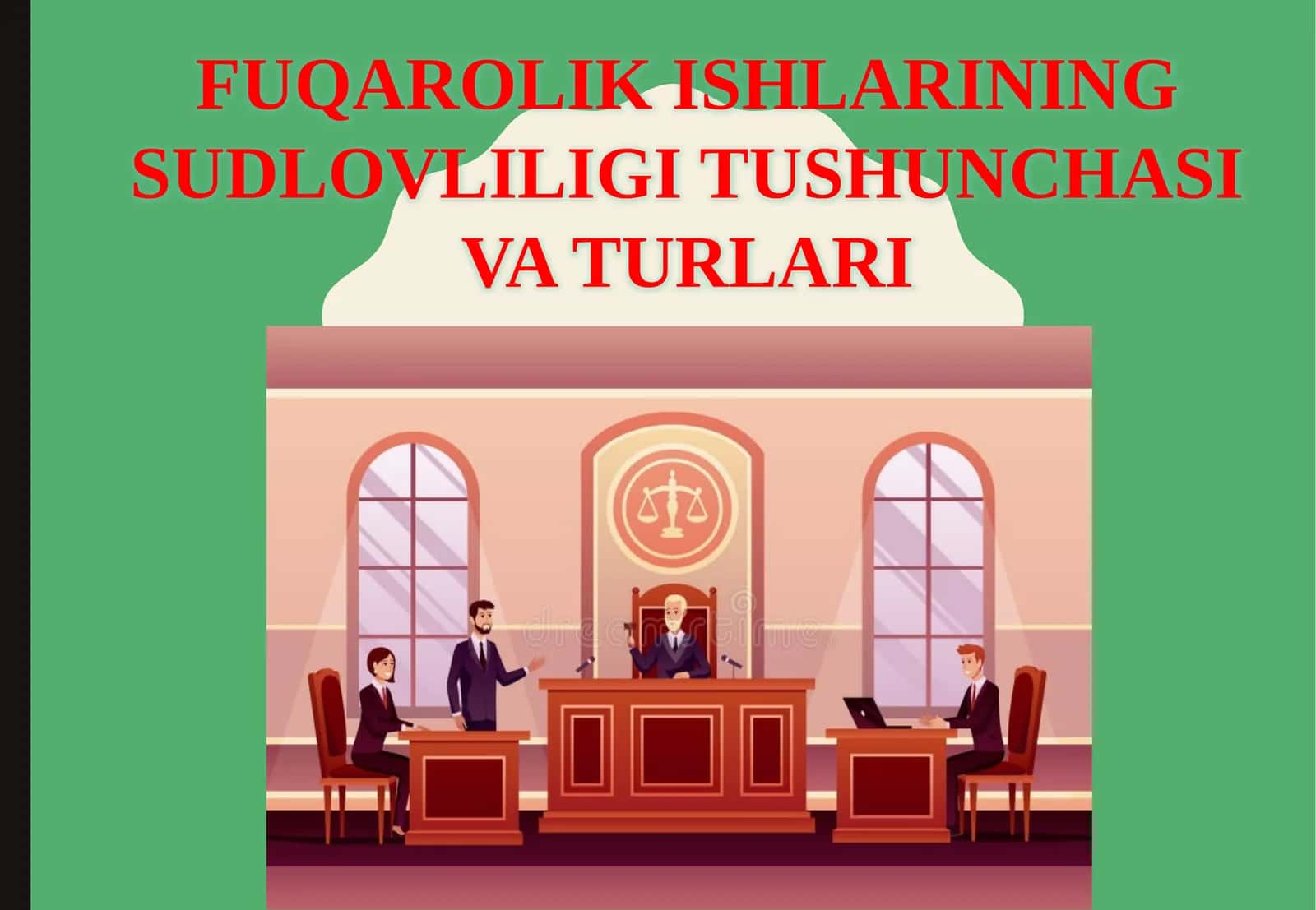 FUQAROLIK ISHLARINING SUDLOVLILIGI TUSHUNCHASI VA TURLARI
