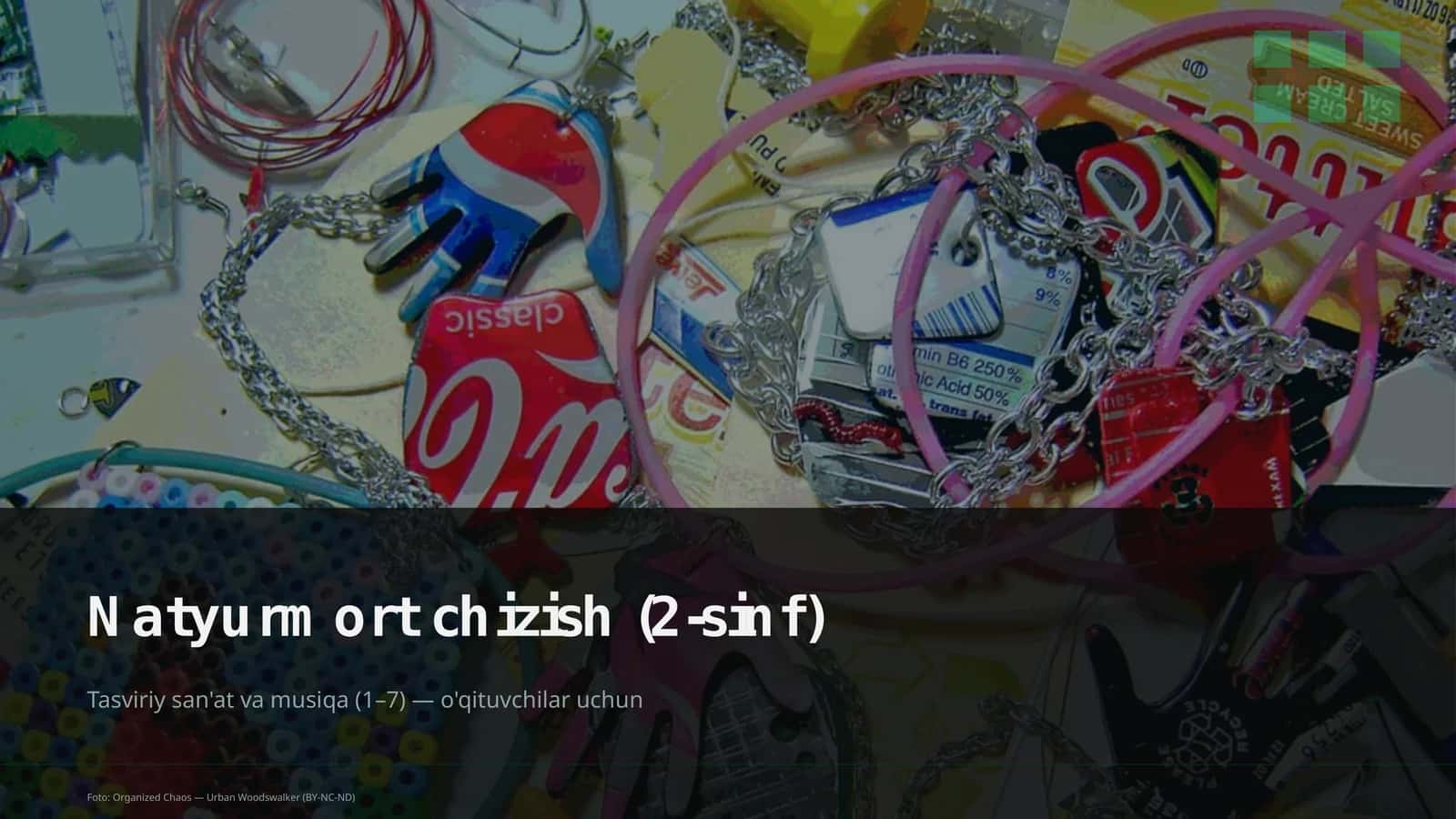 Natyurmort chizish (2-sinf)