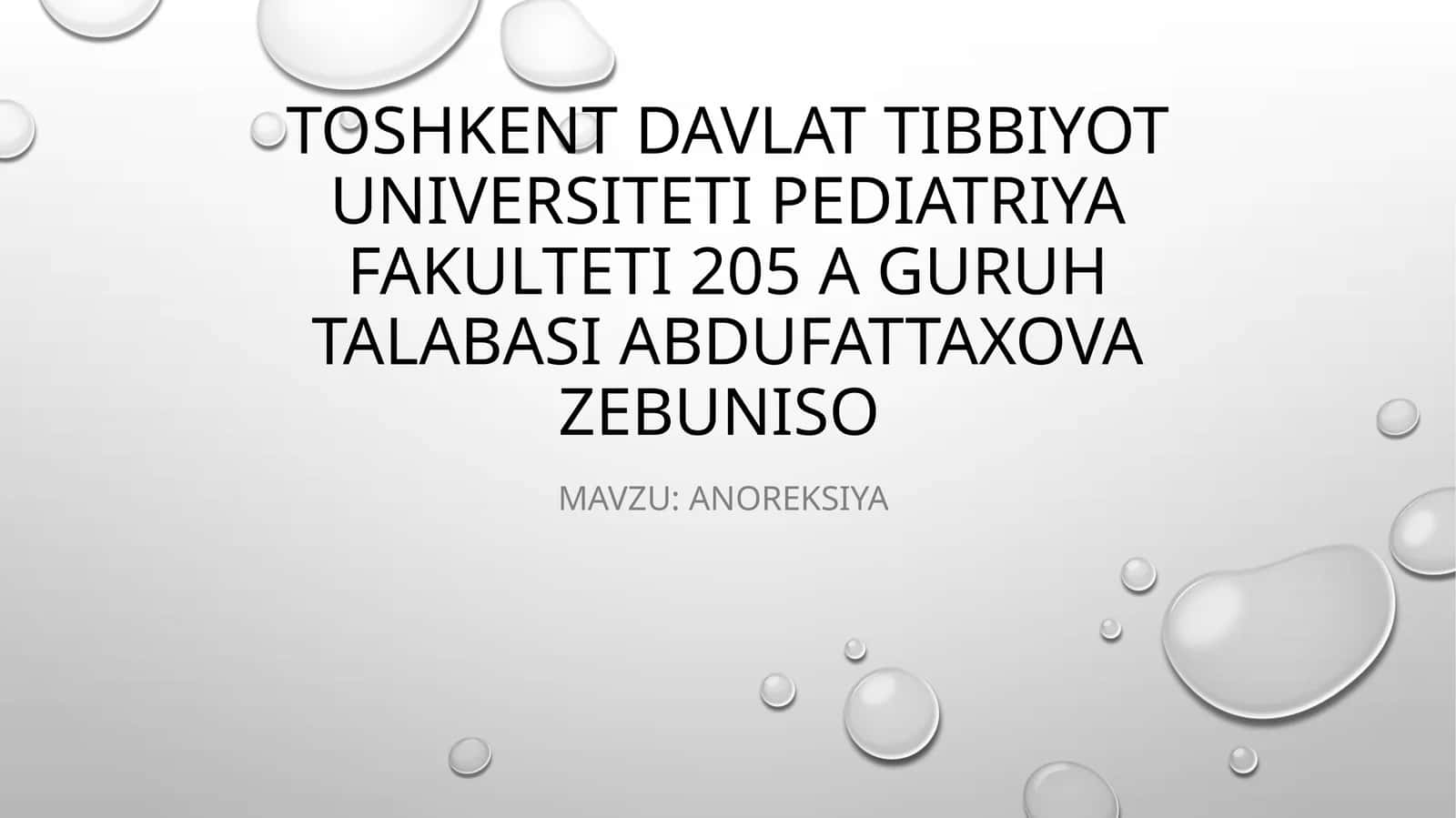 Anoreksiya