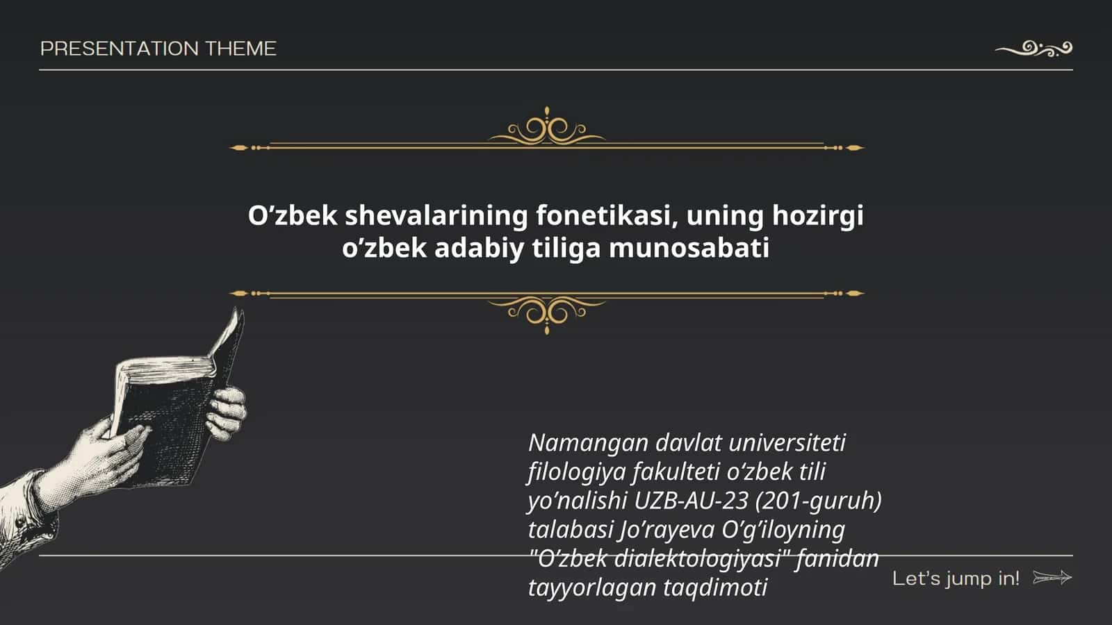 Oʼzbek shevalarining fonetikasi