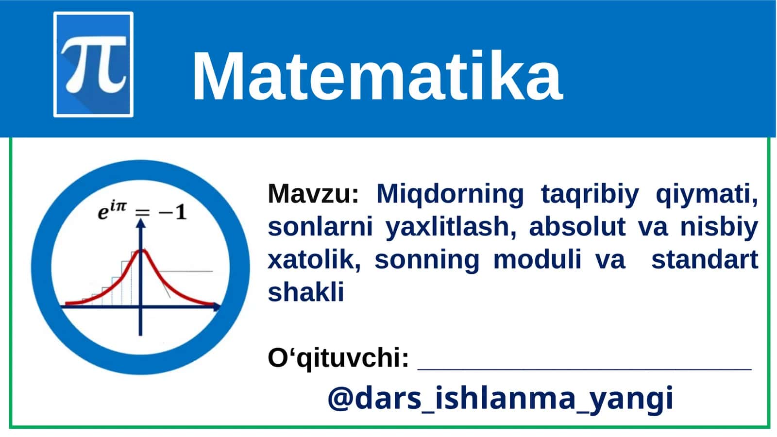 Matematika