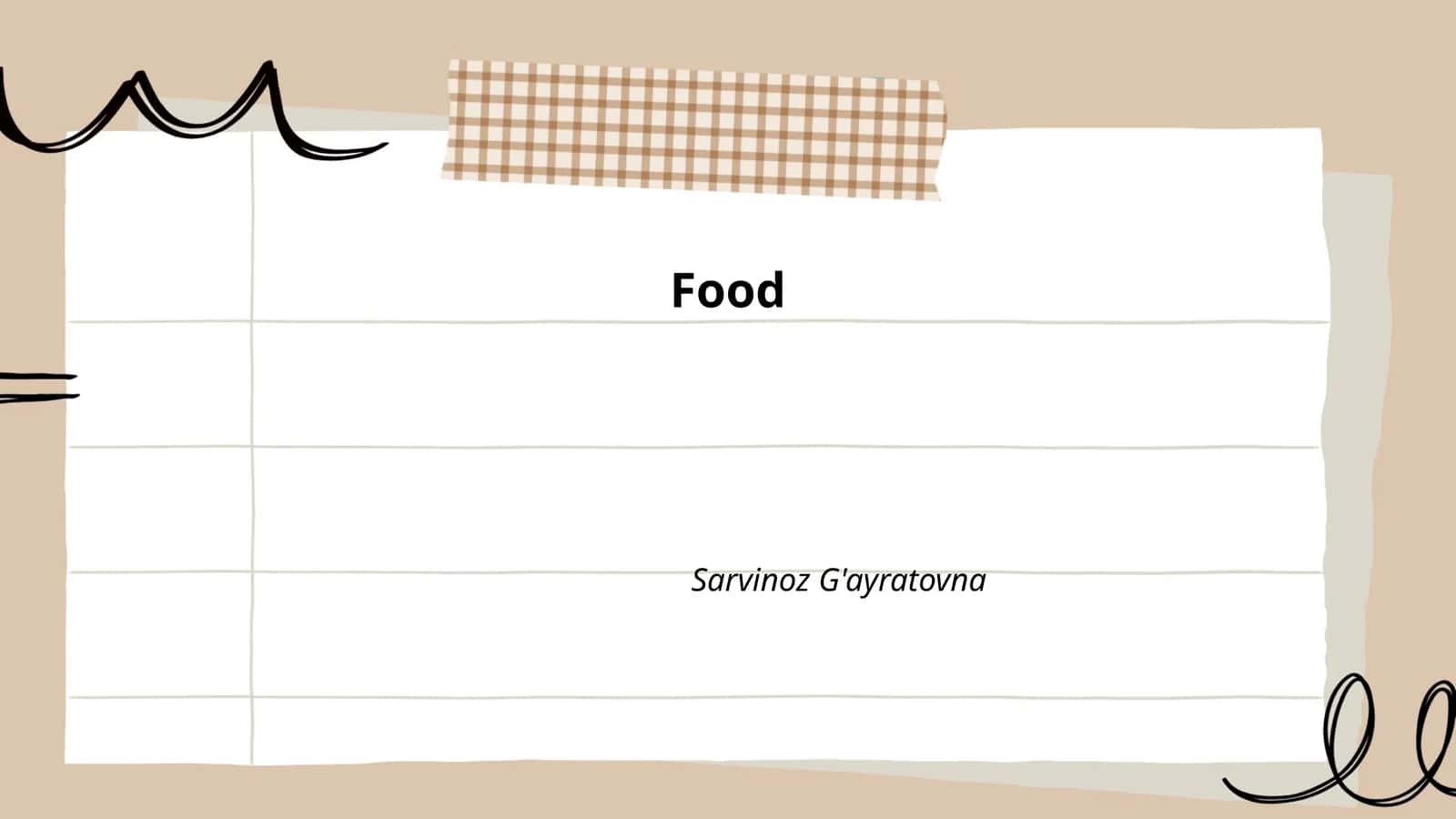 Nutrition
