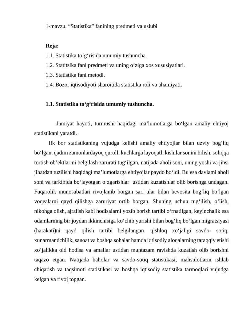 "Statistika"