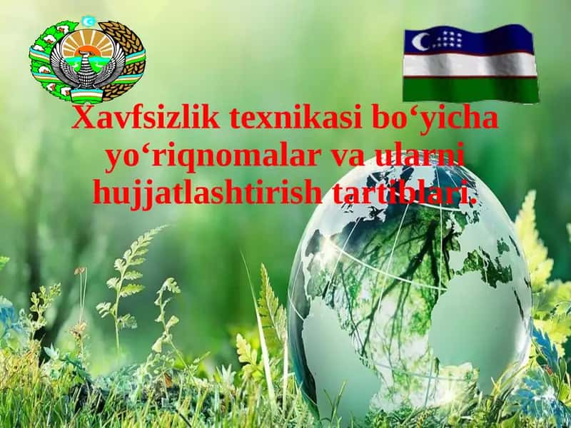 Hujjatlar va yo'riqnoma