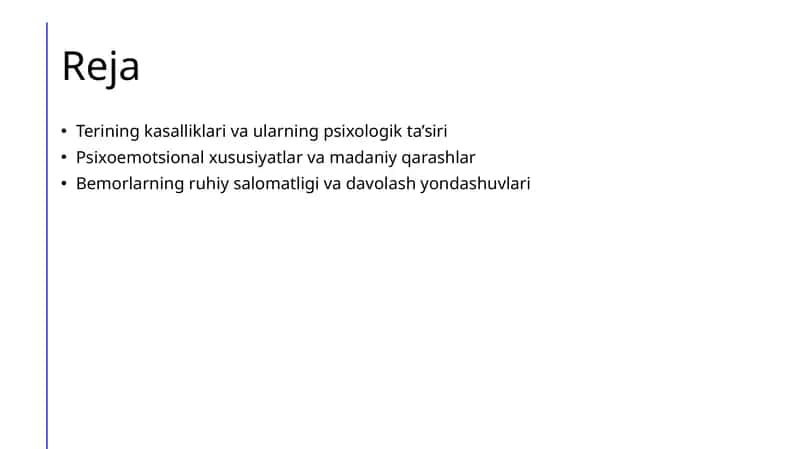 Teri Psixologiyasi