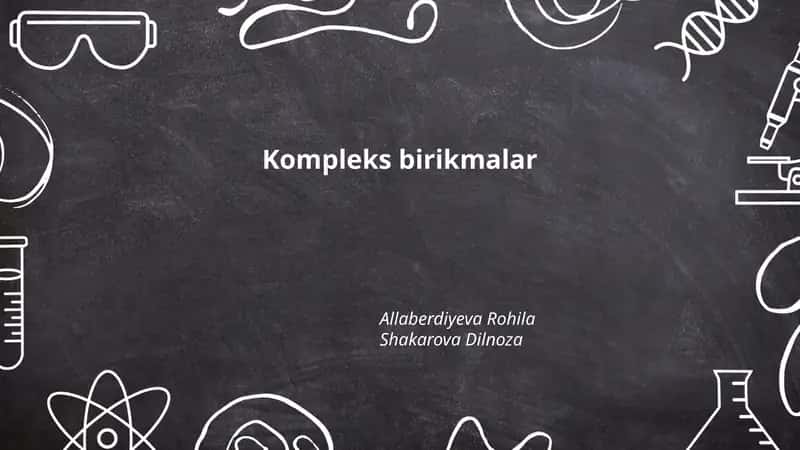 Kompleks birikmalar