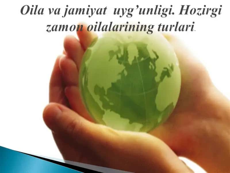 Oila va jamiyat uyg’unligi