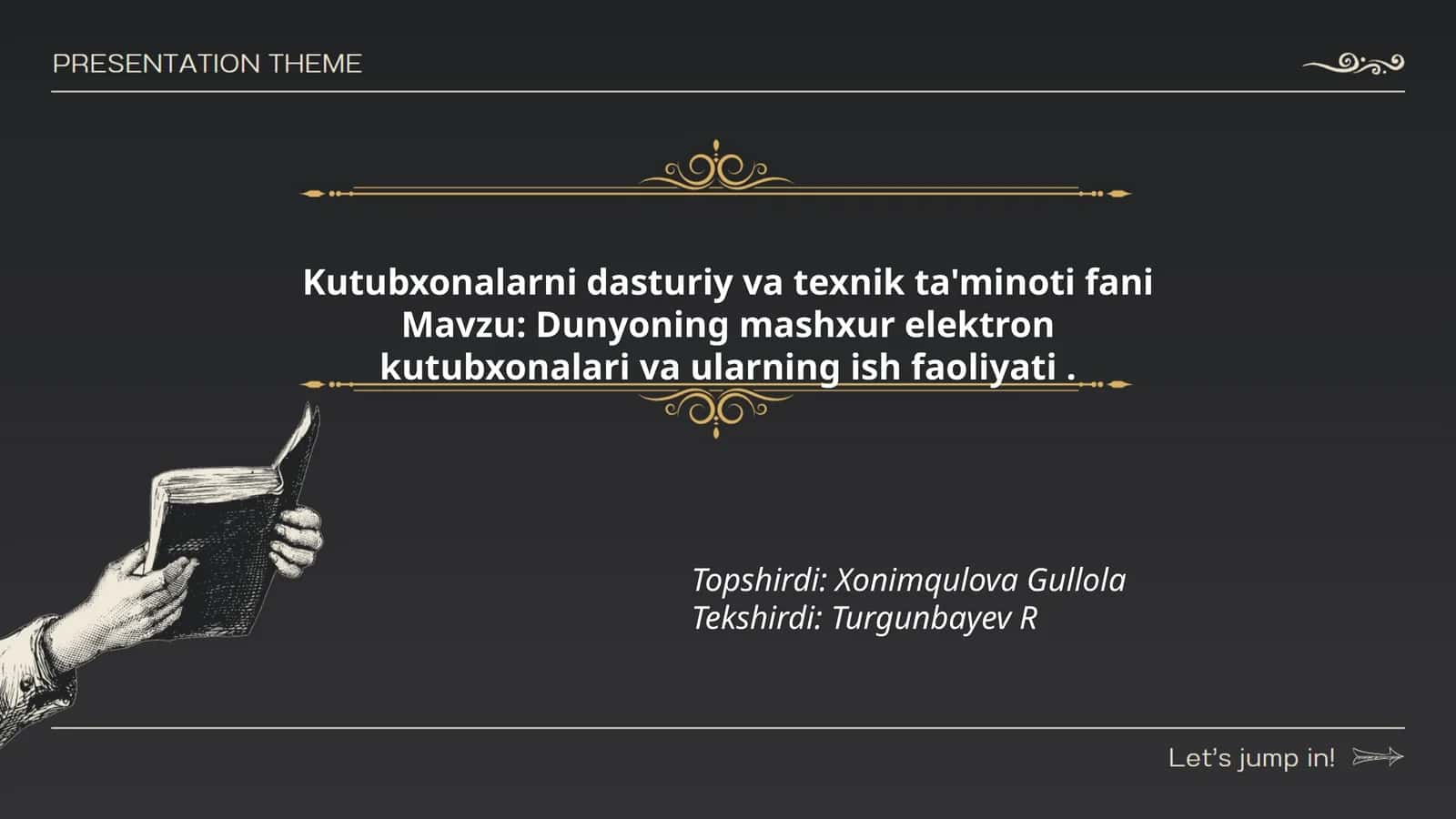 Dunyoning mashxur elektron kutubxonalari va ularning ish faoliyati