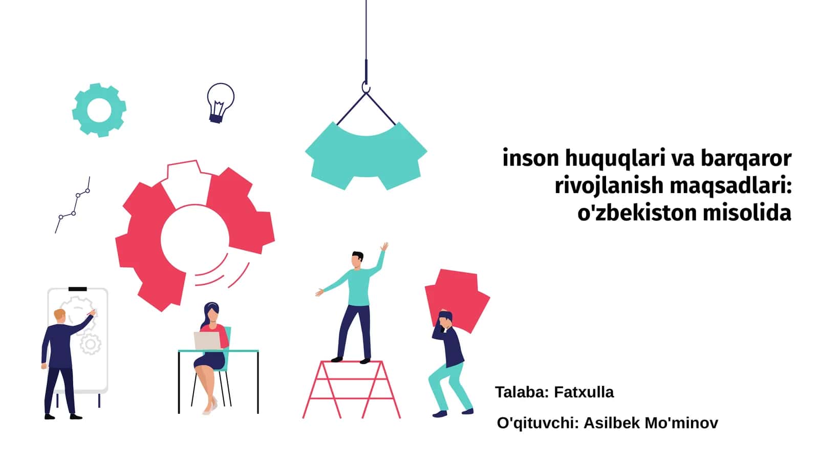 Inson huquqlari va barqaror rivojlanish maqsadlari: o'zbekiston misolida