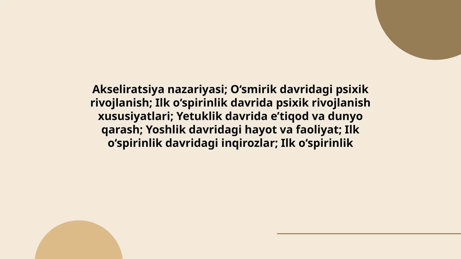 Akseliratsiya nazariyasi