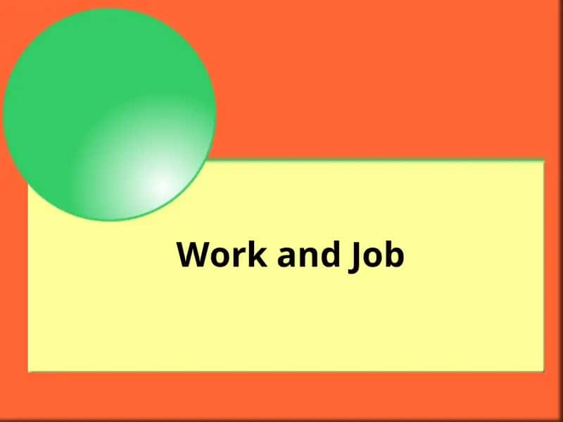 What Is Work?