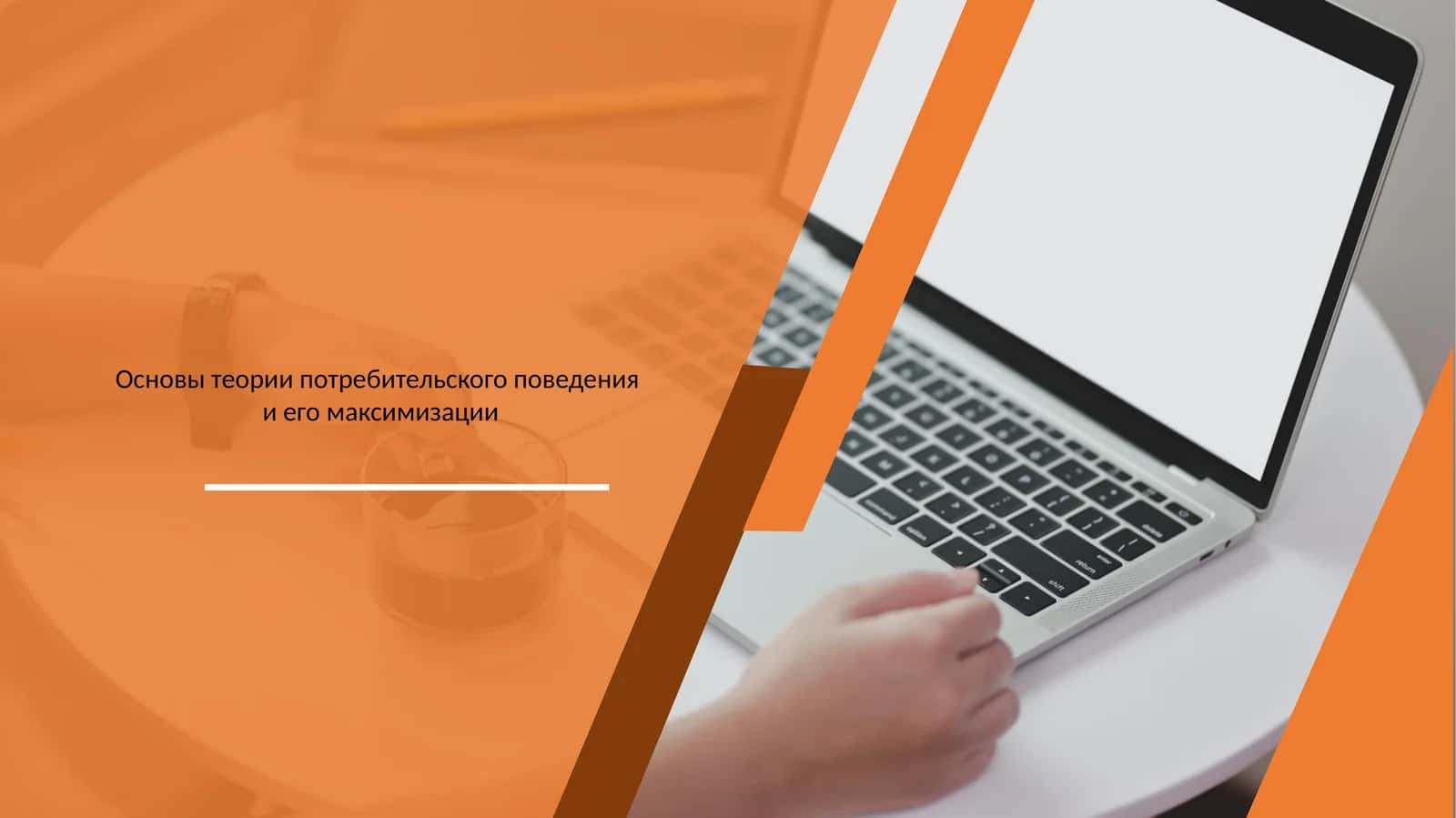 Основы теории потребительского поведения и его максимизации