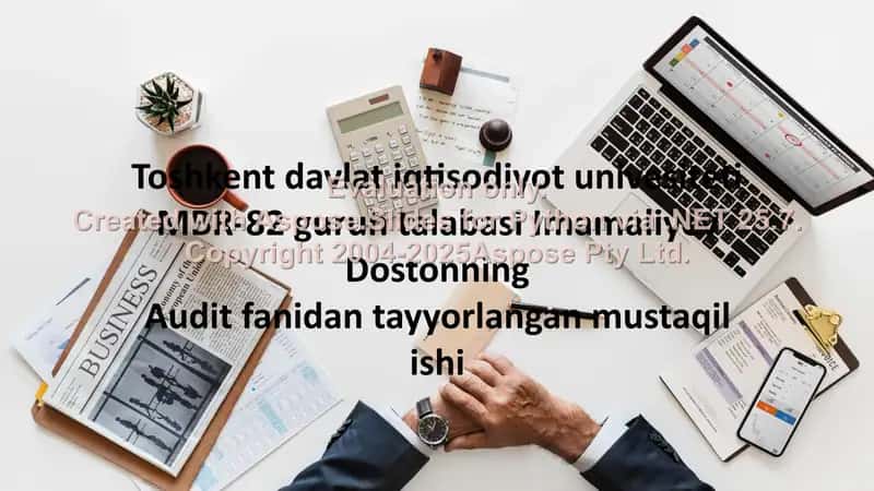Tahliliy amallar tushunchasi