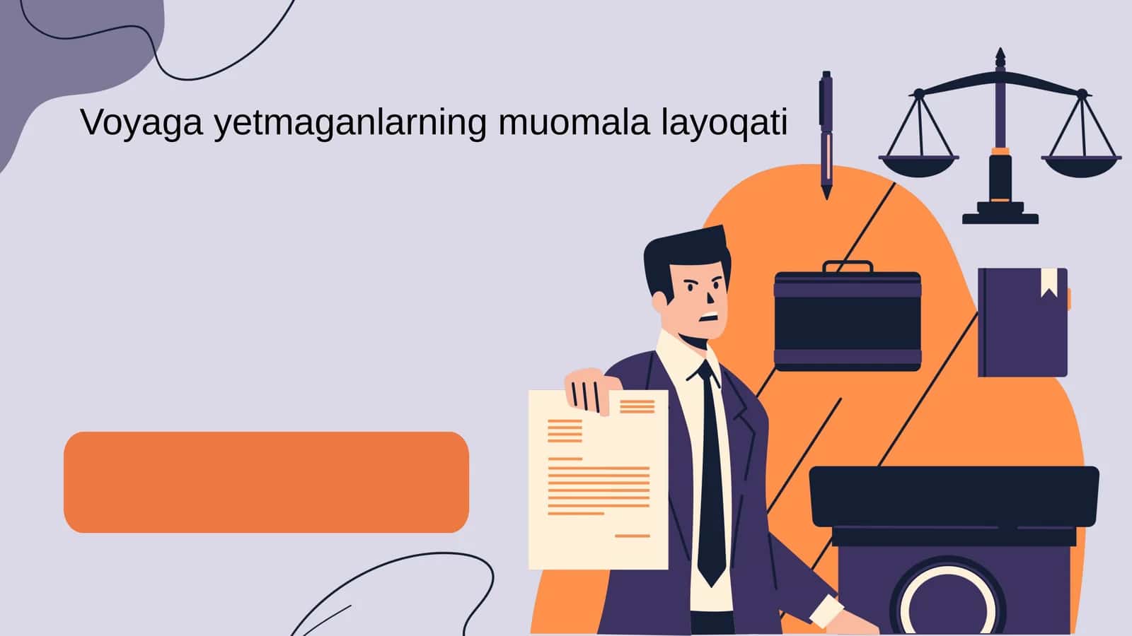 Voyaga yetmaganlarning muomala layoqati