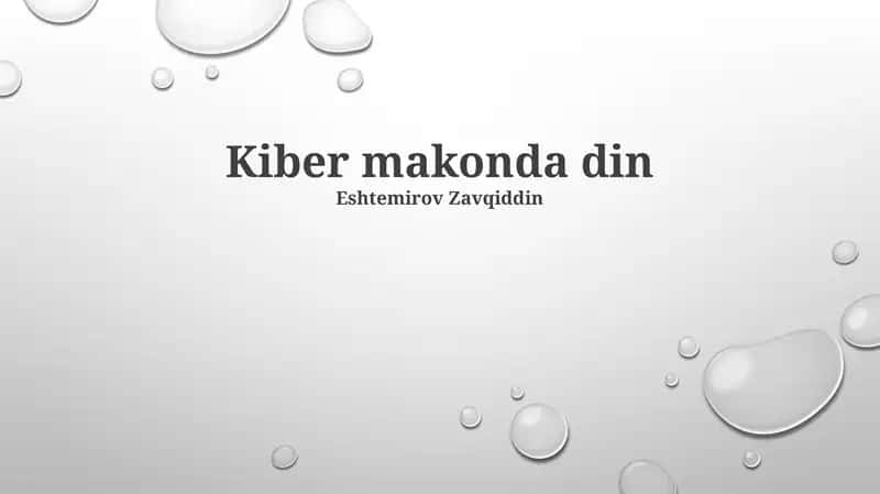 Kiber tahdidlar: Turlari, Sabablari va Oqibatlari