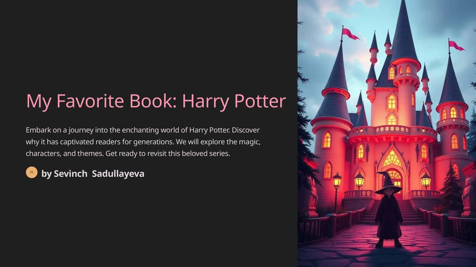 My Favorite Book: Harry Potter