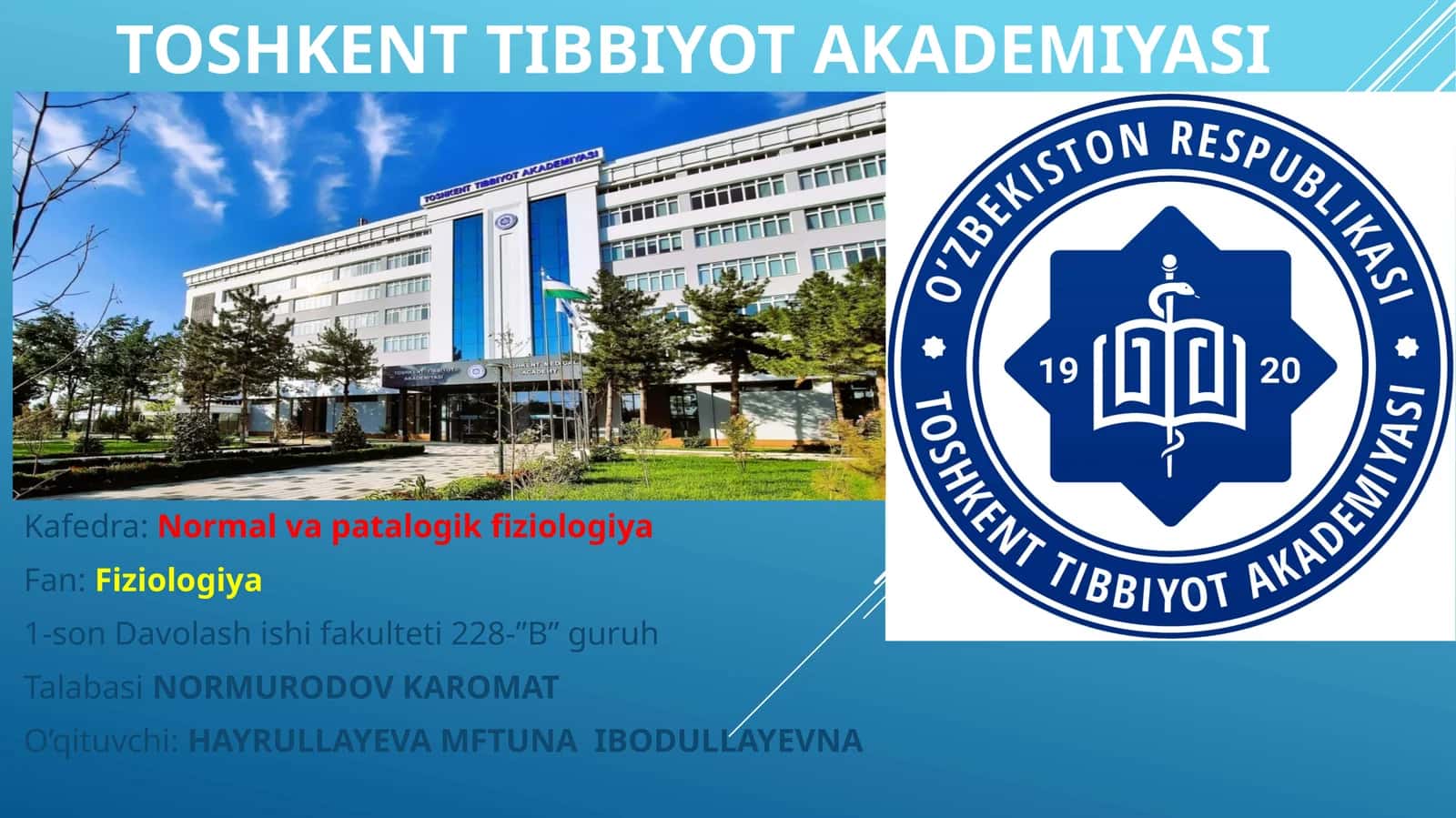 ESHITUV VA VESTIBULYAR ANALIZATORLAR FIZIOLOGIYASI