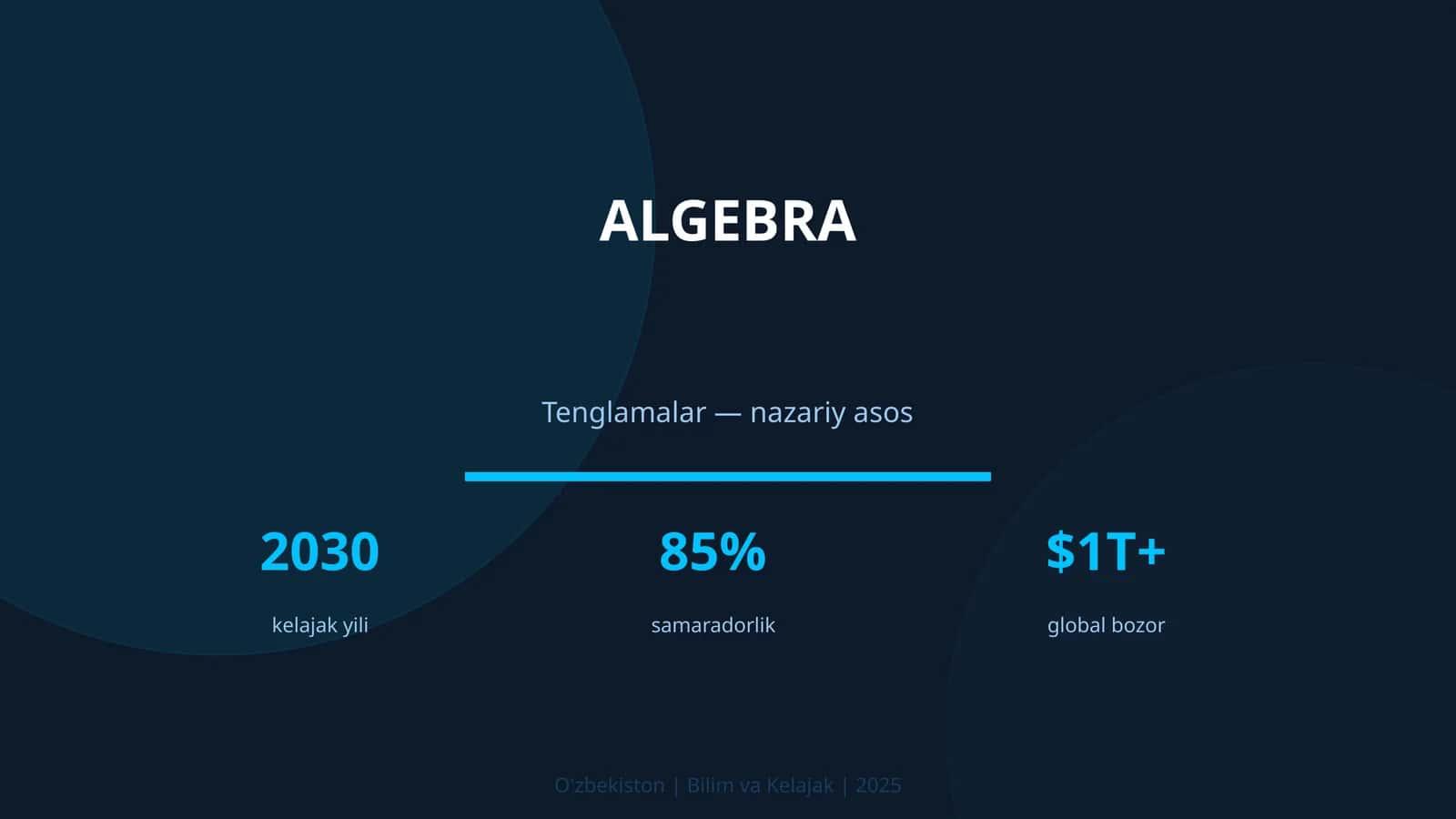 ALGEBRA