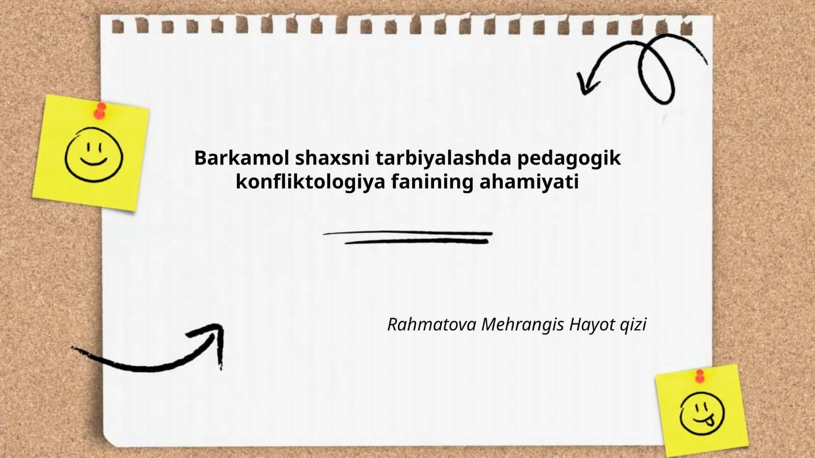 Pedagogik konfliktologiya fanining ahamiyati