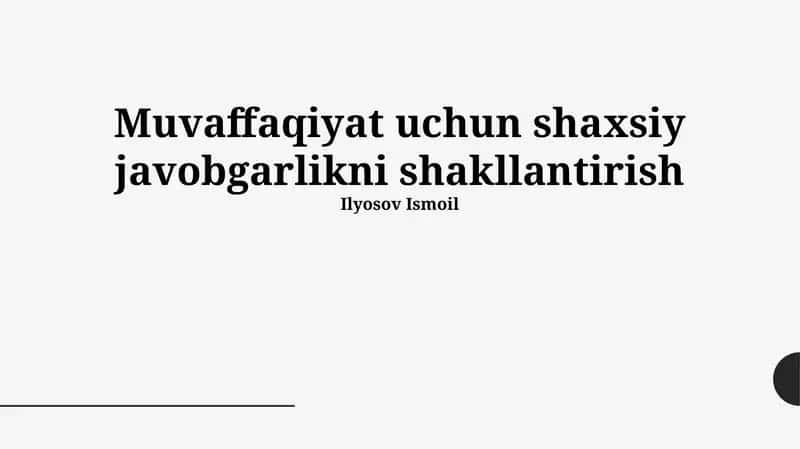 Harakatlar rejasi va uning amalga oshirilishi