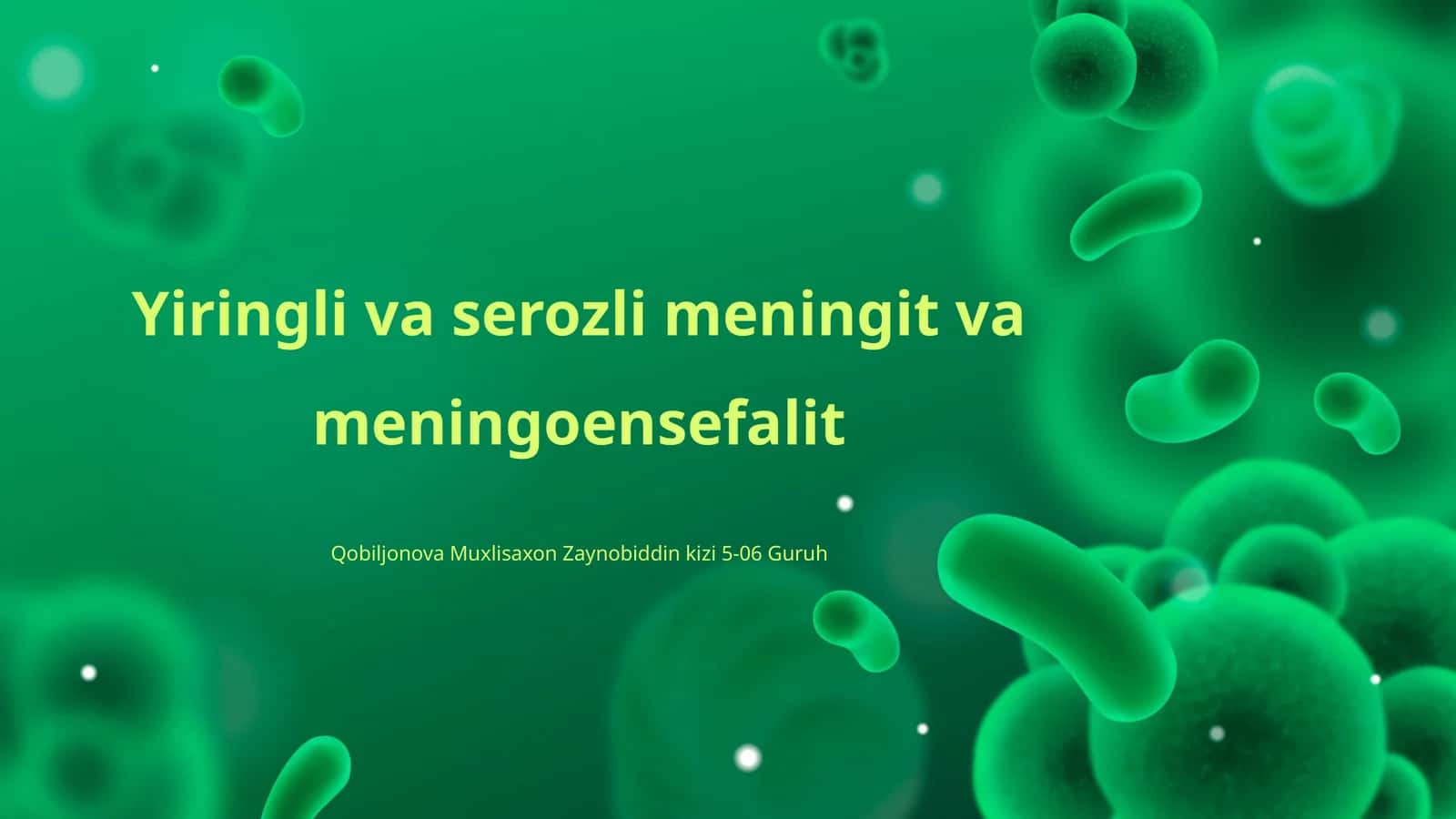 Yiringli va serozli meningit va meningoensefalit