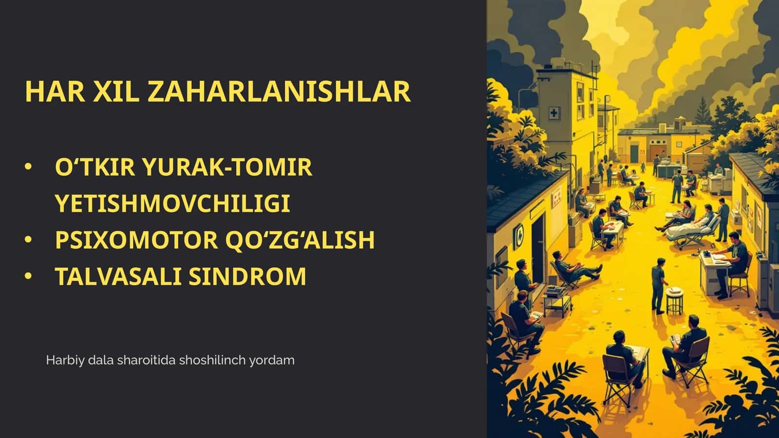 ZAHARLANISHLAR
