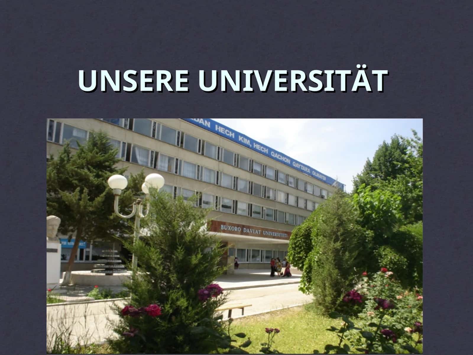 Buchara State University