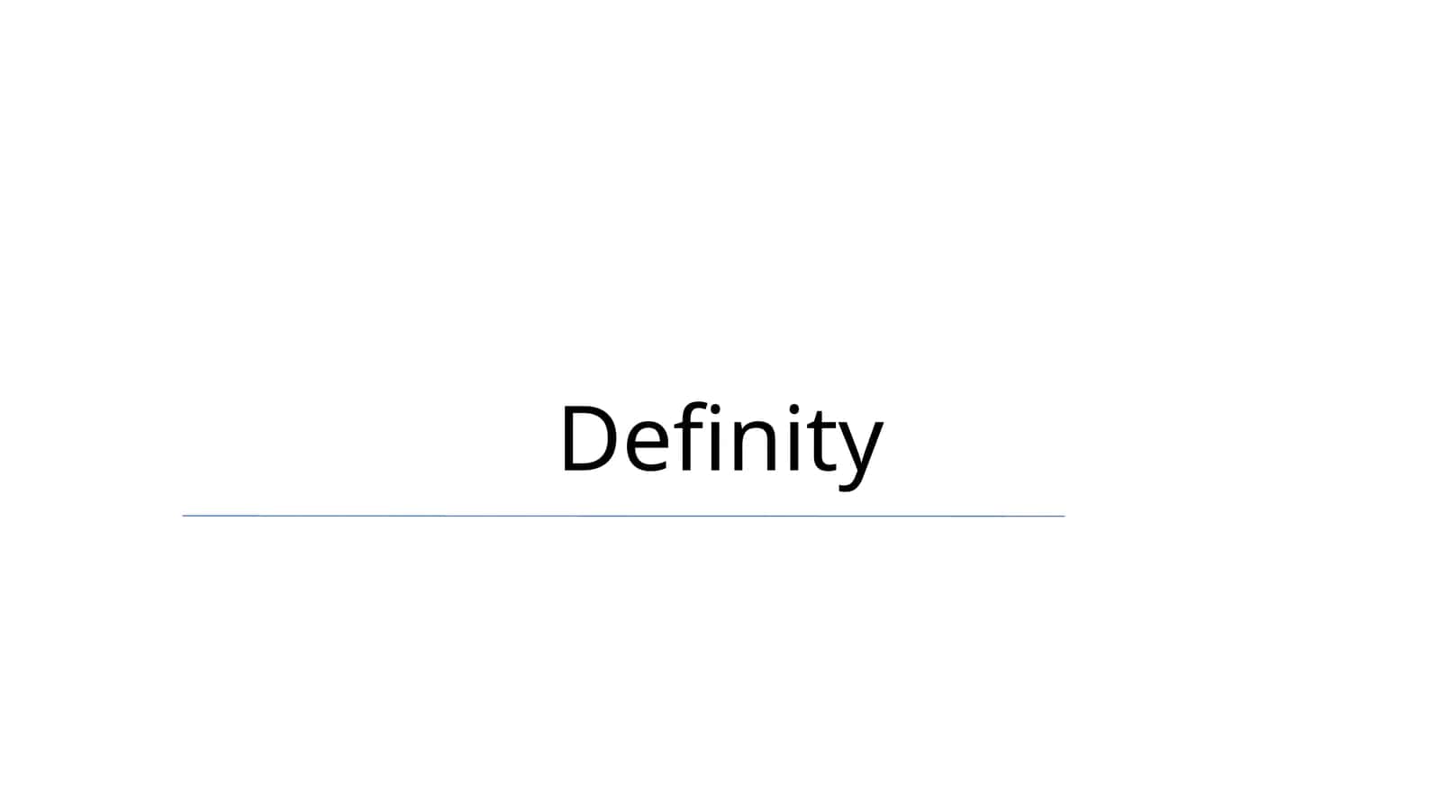 Definity