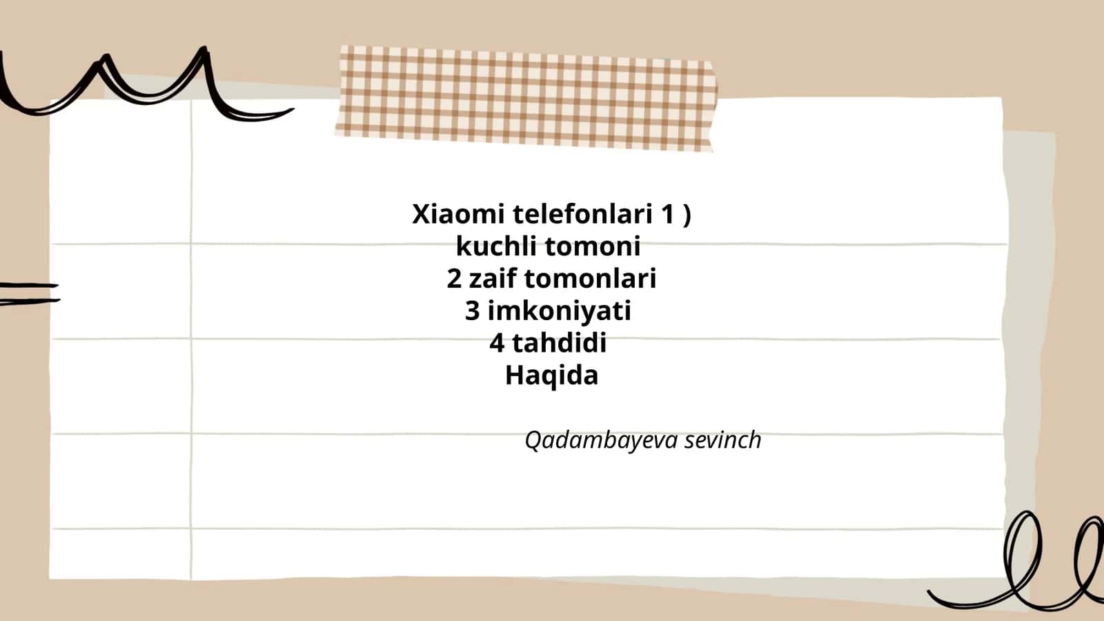 Xiaomi telefonlari