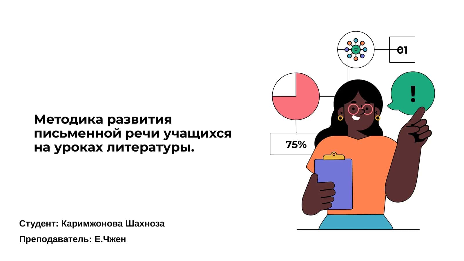 Методика развития письменной речи учащихся на уроках литературы