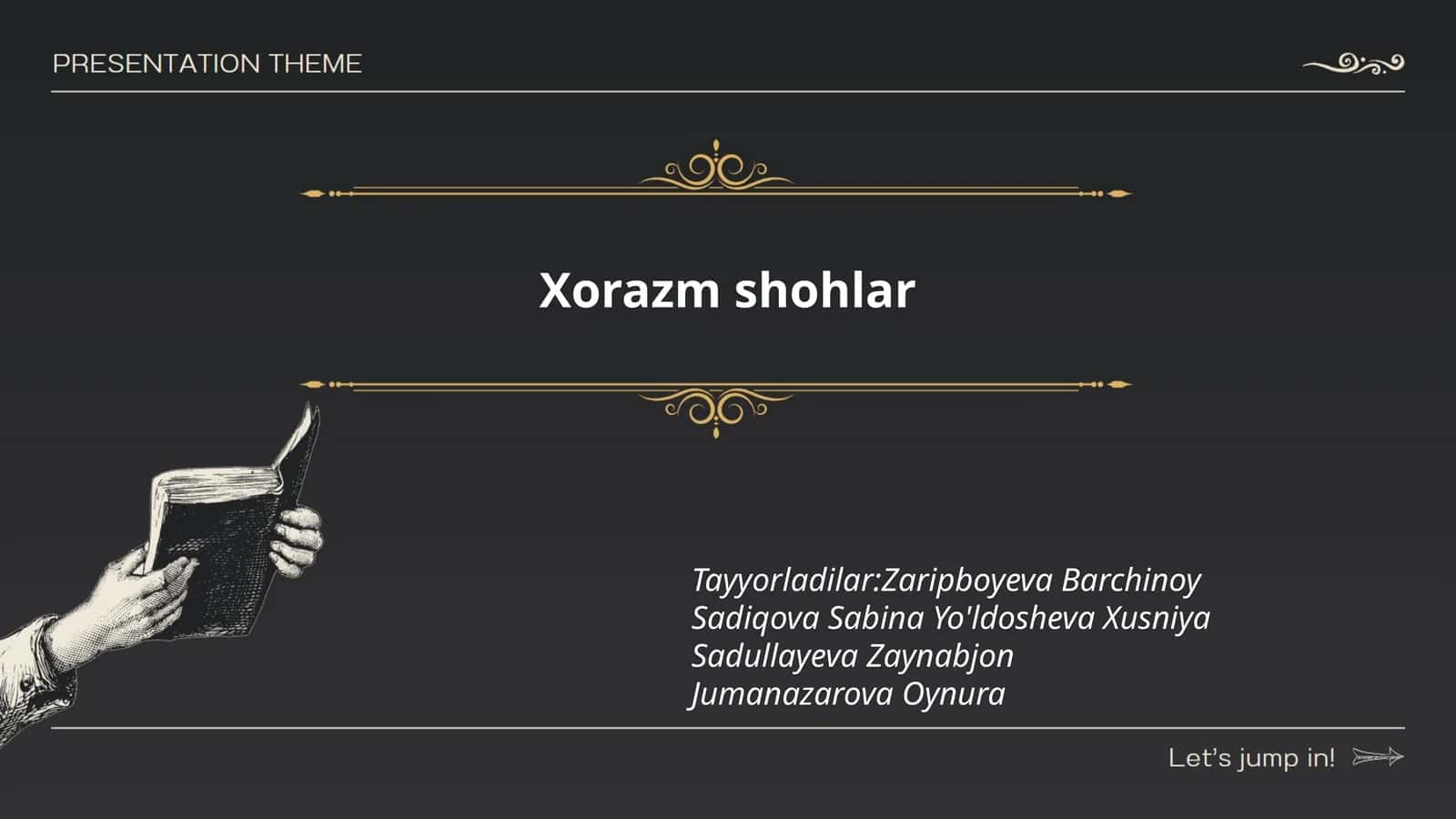Xorazm shohlar