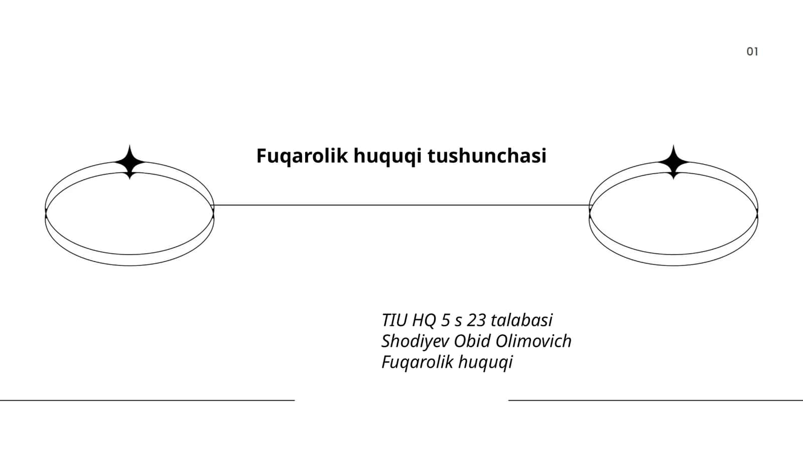 Fuqarolik huquqi asoslari