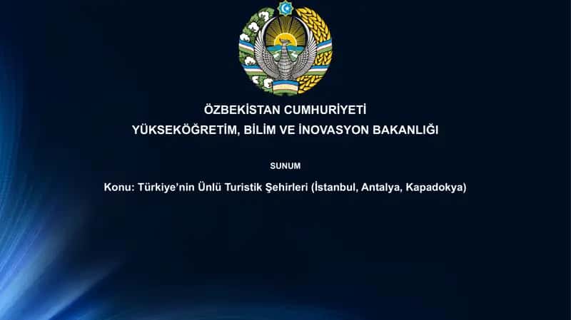 Türkiye’nin Ünlü Turistik Şehirleri