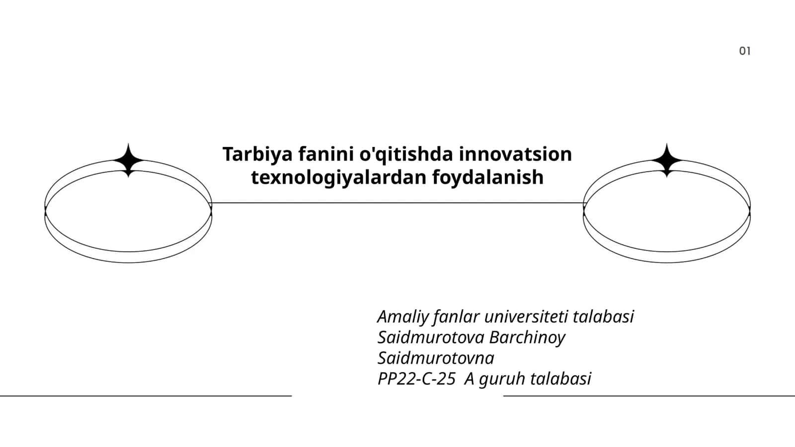 Tarbiya fanini o'qitishda innovatsion texnologiyalardan foydalanish