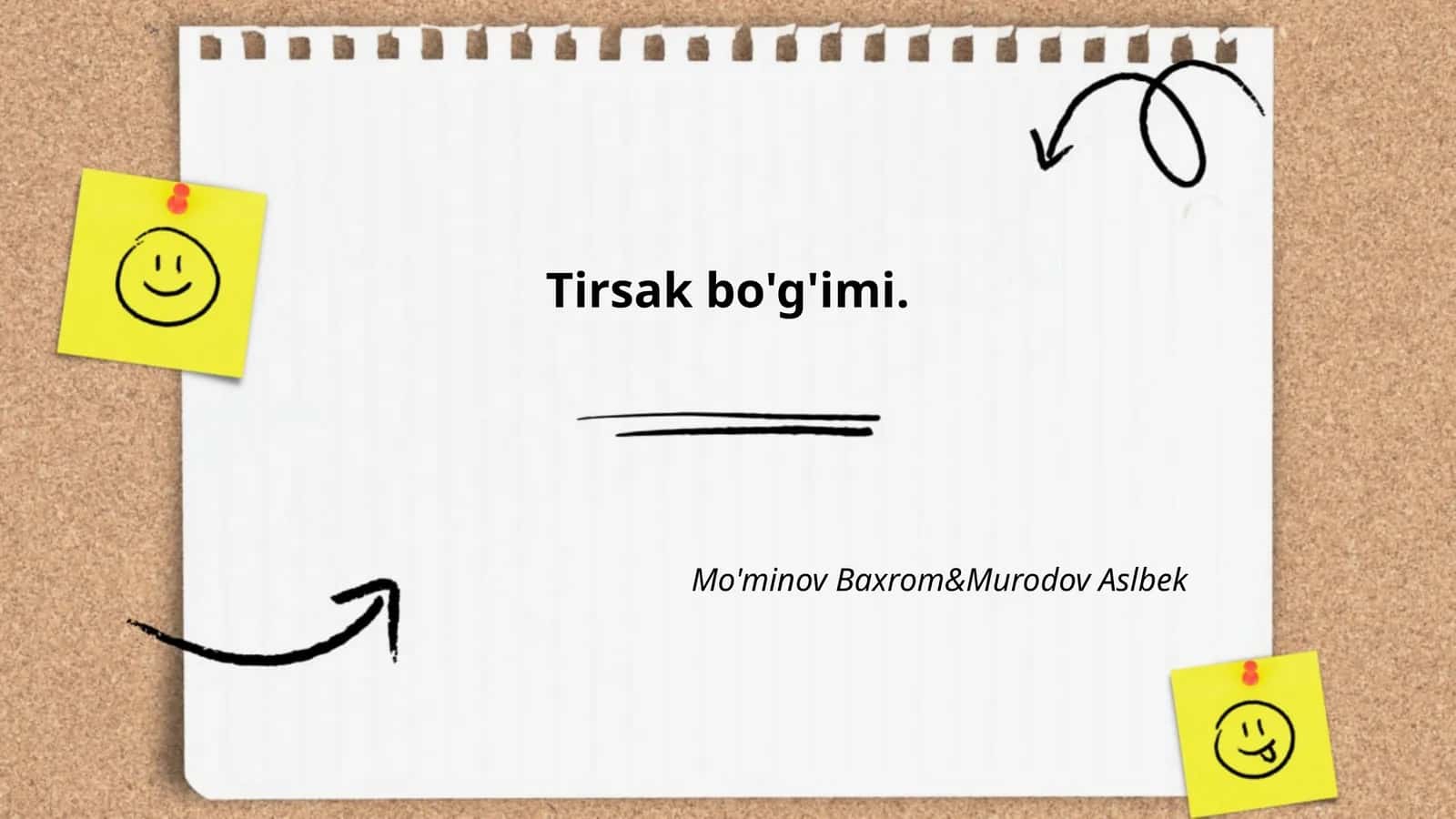 Tirsak bo'g'imi