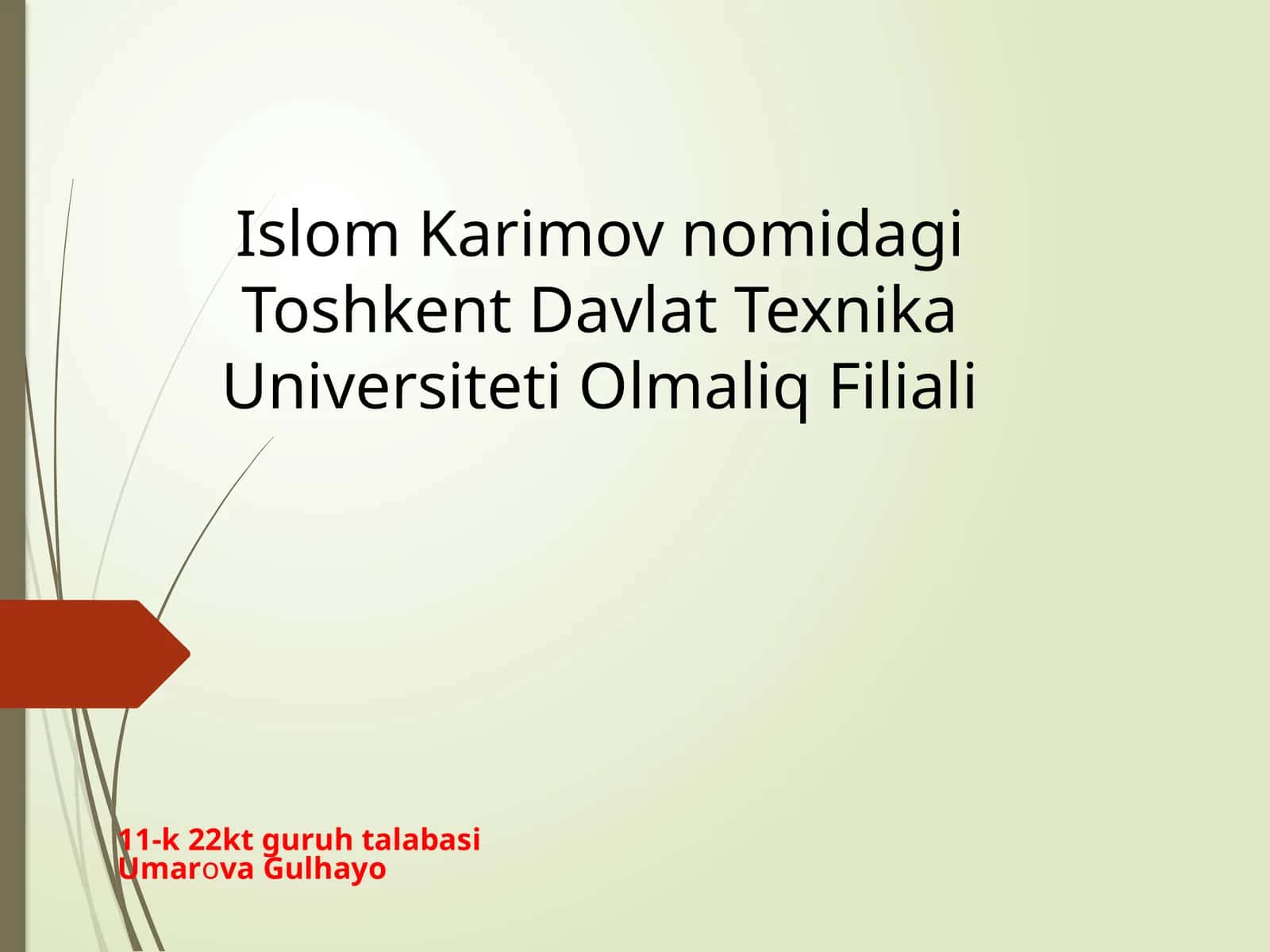 Massaalmashinish asoslar. Umumiy tushuncha