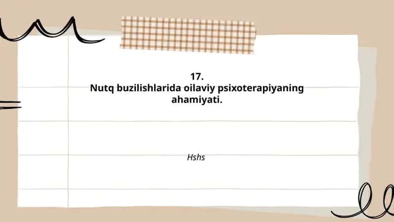Oilaviy psixoterapiya