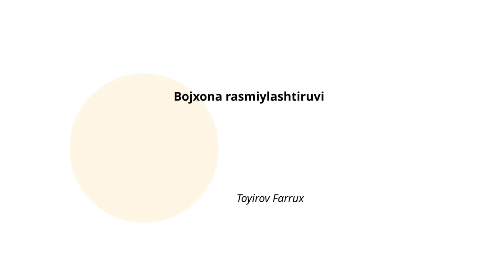 Bojxona rasmiylashtiruvi