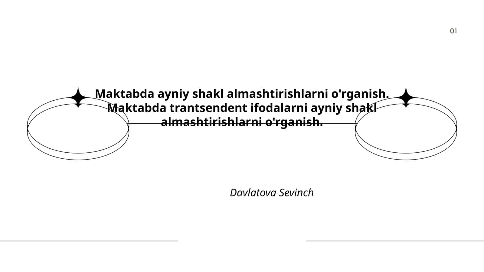 Trigonometrik ayniyatlarni o'rganish