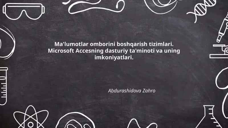 Ma'lumotlar omborini boshqarish tizimlari
