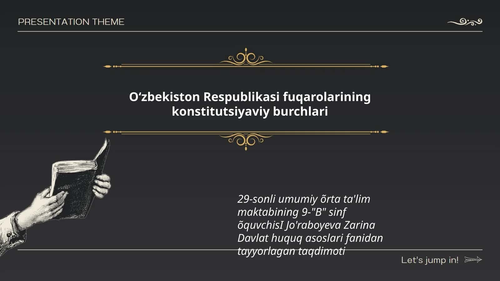 Oʻzbekiston Respublikasi fuqarolarining konstitutsiyaviy burchlari