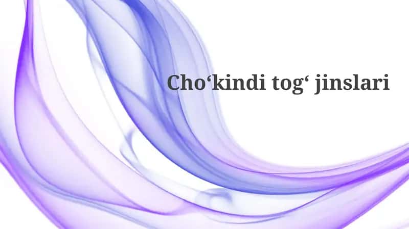Cho'kinditogʻjinslari