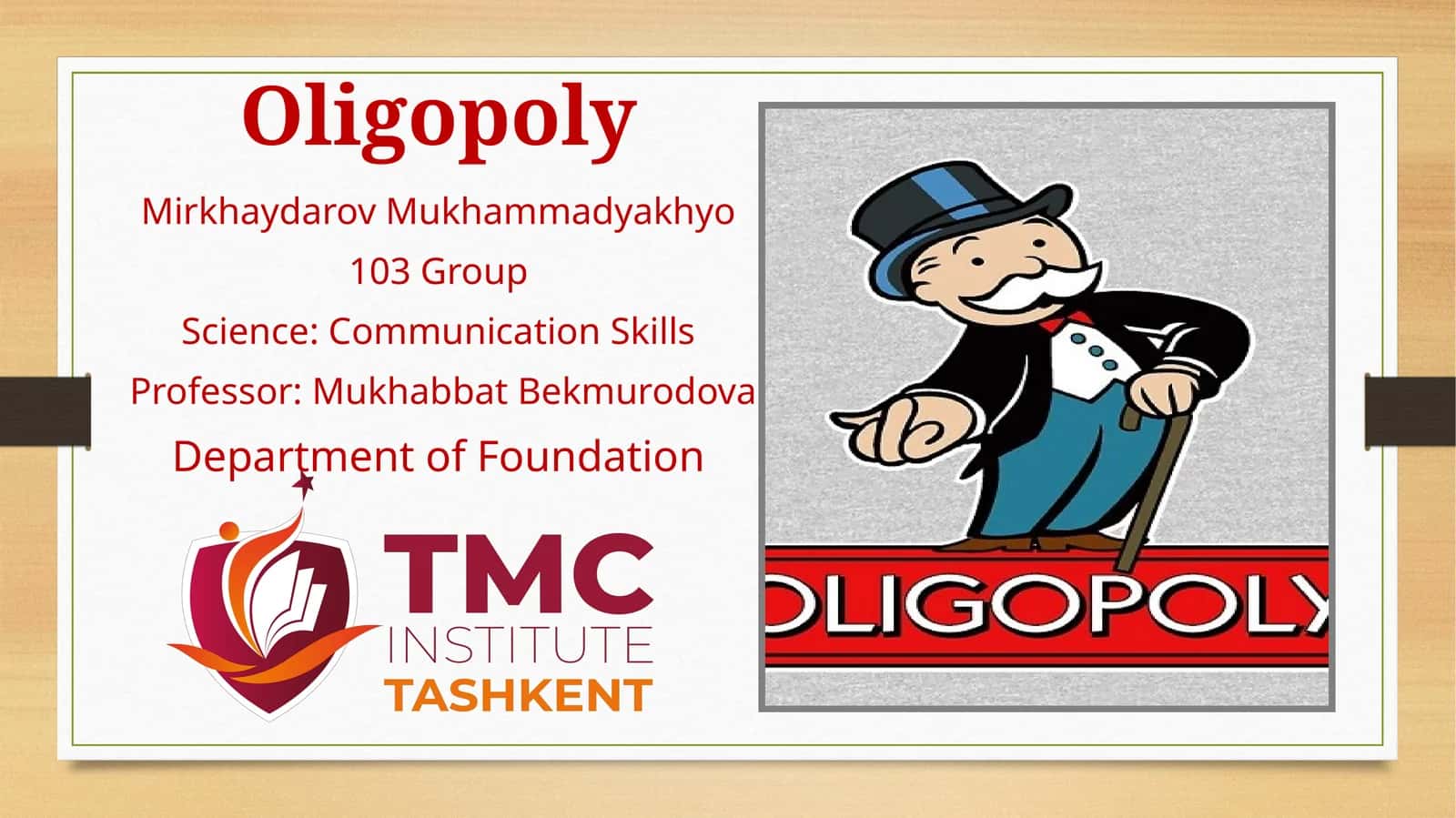 Oligopoly