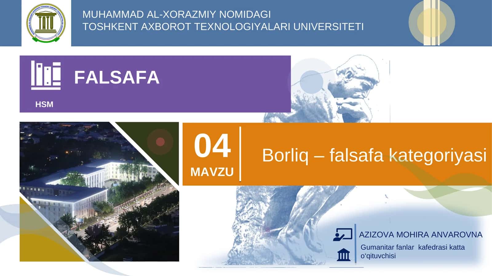 Borliq – Falsafa